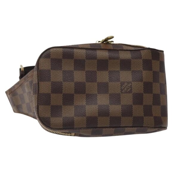 LOUIS VUITTON Damier Ebene Geronimos Shoulder Bag N51994 LV Auth 100901 - Picture 1 of 16